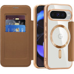 Techsuit - Smartmag Book Case - Google Pixel 10 / 10 Pro - Brown