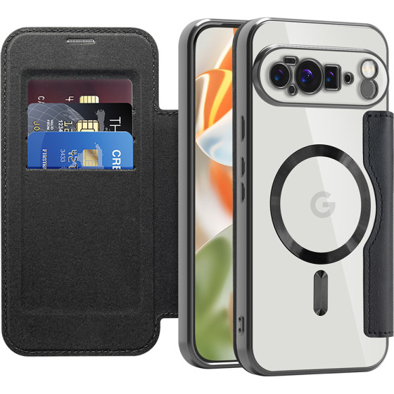 Techsuit - Smartmag Book Case - Google Pixel 10 Pro Xl - Black