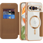 Techsuit - Smartmag Book Case - Google Pixel 10 Pro Xl - Brown