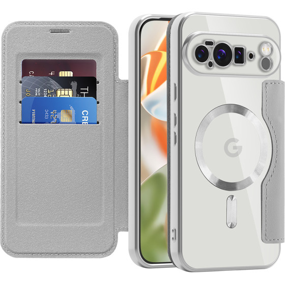 Techsuit - Smartmag Book Case - Google Pixel 10 Pro Xl - Gray