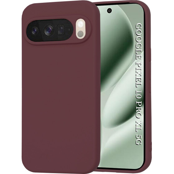 Techsuit - Softflex - Google Pixel 10 Pro Xl - Plum Red