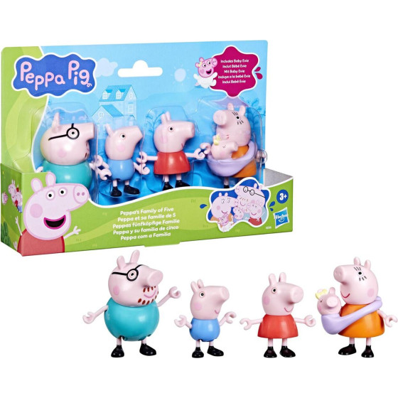 Hasbro Peppa Pig: Figures - Peppas Family Pack (G0506)