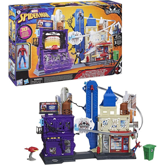Hasbro Spider-Man: Playsets - 4 Venomversus Web City Showdown (G0737)