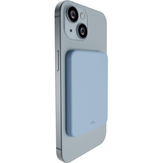 Puro Powerbank 4200mAh Magsafe USB-C, Light Blue - (PUFCBB40P2MAGLBLUE)