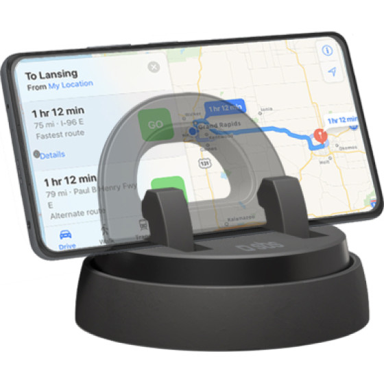 SBS Car Holder Dashboard Rotatable - (TESUPPROUNDDAS)