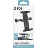SBS Car Holder For Headrest For Smartphones And Tablets Up To 12.9 Black - (TACARHOLDERK)
