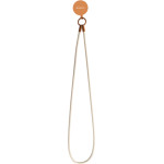 SBS Silicone Necklace Lanyard For Smartphones Ivory - (CMSILLACEI)