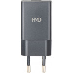 HMD Wall Charger , 10W, 2A, 1 x USB-A, Black - (H601000618SH0)