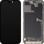 MP Lcd Display Module For Apple Iphone 14 Pro Max, Soft Oled 120Hz Fhd Diagnostic Version, Black
