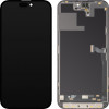 MP Lcd Display Module For Apple Iphone 14 Pro Max, Soft Oled Ic Movable 120Hz Fhd Version, Black