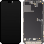 MP Lcd Display Module For Apple Iphone 14 Pro Max, Soft Oled Ic Movable 120Hz Fhd Version, Black