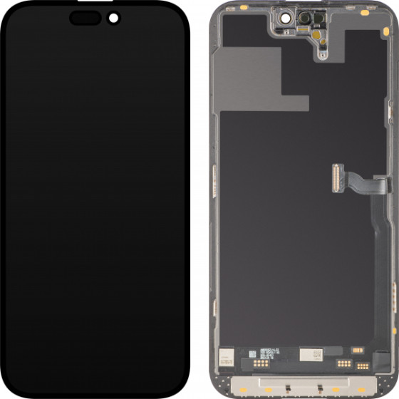 MP Lcd Display Module For Apple Iphone 14 Pro Max, Soft Oled Ic Movable 120Hz Fhd Version, Black