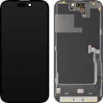 MP Lcd Display Module For Apple Iphone 14 Pro, Soft Oled 120Hz Fhd Diagnostic Version, Black