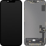 MP Lcd Display Module For Apple Iphone 14, Soft Oled Fhd Diagnostic Version, Black