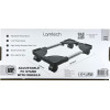 Lamtech Adjustable Pc Stand With Wheels Max 25KG BLACK/Silver - (LAM980398)