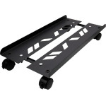 Lamtech Adjustable Pc Stand With Wheels Max 30KG Black - (LAM980404)