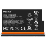 Insta360 X5 Ultra Battery - Upgraded 2800mAh Capacity For An ultra-Long Run time. - (CINSCAHB)