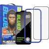 Blueo - 3D HD Full Glue Glass - iPhone 16 Pro Max - Black