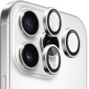 Blueo - 99 Anti-Reflective Lens Glass - iPhone 16 Pro / iPhone 16 Pro Max - Silver Titanium