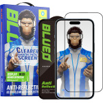Blueo - Anti-Reflective HD Glass - iPhone 15 Pro Max - Black