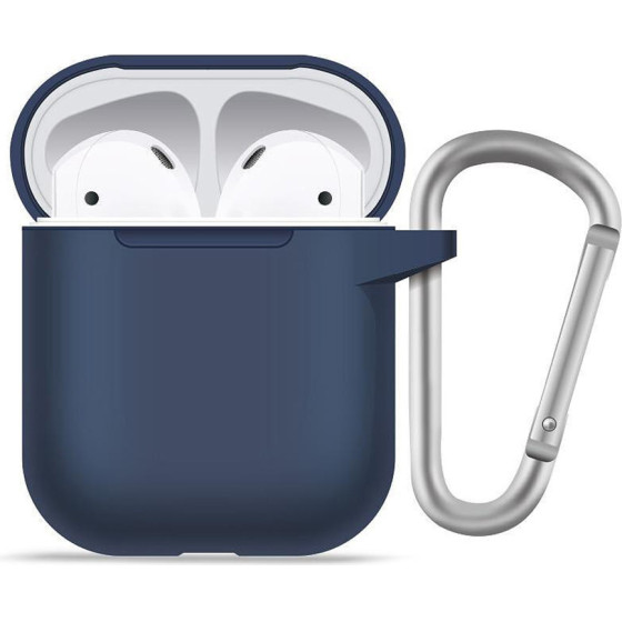 Blueo - Liquid Silicone Protect Case - for AirPods 1 - Navy Blue