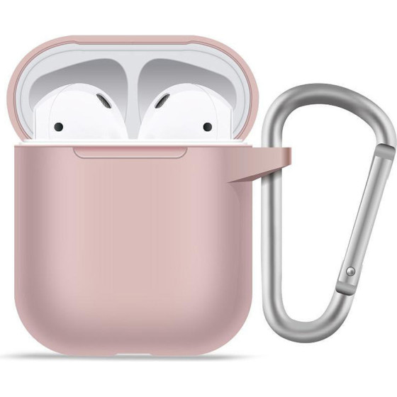 Blueo - Liquid Silicone Protect Case - for AirPods 1 - Sand Pink