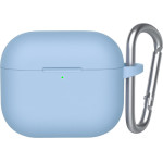 Blueo - Liquid Silicone Protect Case - for AirPods 3 - Sky Blue