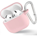 Blueo - Liquid Silicone Protect Case - for AirPods 4 - Sand Pink