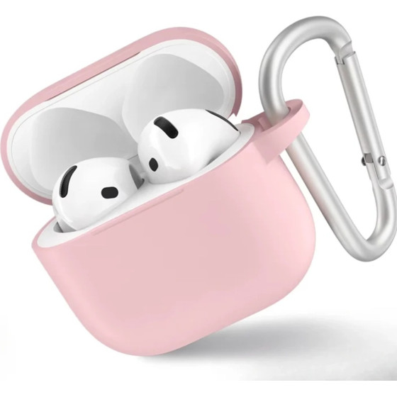 Blueo - Liquid Silicone Protect Case - for AirPods 4 - Sand Pink