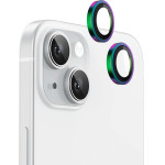 Blueo - Original Metal Frame Lens Protector (2 pack) - iPhone 15 / iPhone 15 Plus - Colorful