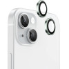 Blueo - Original Metal Frame Lens Protector (2 pack) - iPhone 15 / iPhone 15 Plus - Green