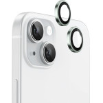 Blueo - Original Metal Frame Lens Protector (2 pack) - iPhone 15 / iPhone 15 Plus - Green