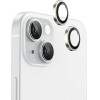 Blueo - Original Metal Frame Lens Protector (2 pack) - iPhone 15 / iPhone 15 Plus - Yellow
