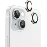 Blueo - Original Metal Frame Lens Protector (2 pack) - iPhone 15 / iPhone 15 Plus - Yellow
