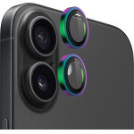 Blueo - Original Metal Frame Lens Protector (2 pack) - iPhone 16 / iPhone 16 Plus - Colorful