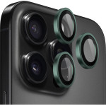 Blueo - Original Metal Frame Lens Protector (3 pack) - iPhone 13 Pro / iPhone 13 Pro Max - Alpine Green