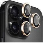 Blueo - Original Metal Frame Lens Protector (3 pack) - iPhone 13 Pro / iPhone 13 Pro Max - Golden