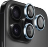 Blueo - Original Metal Frame Lens Protector (3 pack) - iPhone 13 Pro / iPhone 13 Pro Max - Light Blue