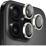 Blueo - Original Metal Frame Lens Protector (3 pack) - iPhone 14 Pro / iPhone 14 Pro Max - Golden