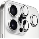 Blueo - Original Metal Frame Lens Protector (3 pack) - iPhone 16 Pro / iPhone 16 Pro Max - Glitter Diamond