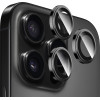 Blueo - Sapphire Crystal Original Lens Glass (3 pack) - iPhone 14 Pro / iPhone 14 Pro Max - Black