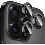 Blueo - Sapphire Crystal Original Lens Glass (3 pack) - iPhone 16 Pro / iPhone 16 Pro Max - Black Titanium