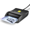 Axagon CRE-SM3N Usb Smart Card FLATREADER