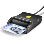 Axagon CRE-SM3N Usb Smart Card FLATREADER