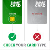 Axagon CRE-SM3N Usb Smart Card FLATREADER