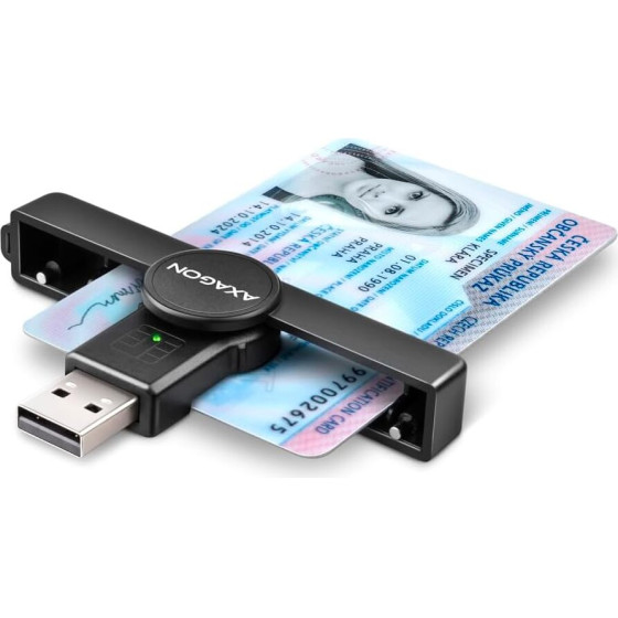 Axagon CRE-Smpa Usb Smart Card POCKETREADER