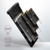 Axagon EEM2-UB2 USB-C 3.2 Gen 2 - M.2 Nvme Ssd 42-80MM Box BLACK
