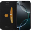 Idol 1991 ���� Iphone 17 6.3'' Elite ANTI-Rfid Book Stand BLACK