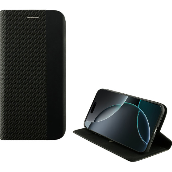 Idol 1991 ���� Iphone 17 6.3'' Elite ANTI-Rfid Book Stand BLACK