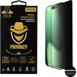Idol 1991 Tempered Glass Iphone 17 Air 6.9'' 9H 0.25mm Privacy Antispy Semi Curved Full Glue BLACK